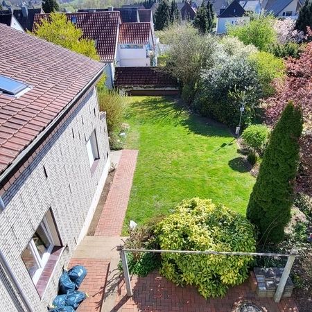 Gartenblick vom Balkon
